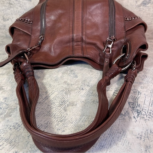 B. MAKOWSKY Alice Shoulder Bag Brandy - Picture 7 of 16